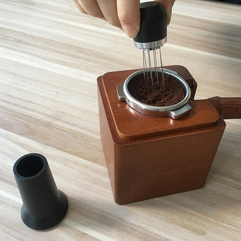 Needle Coffee Tamper 58MM 51mm Coffee Tamper Distributor Leveler Tool Τύπος βελόνας Coffee Powder Distributor 8pin