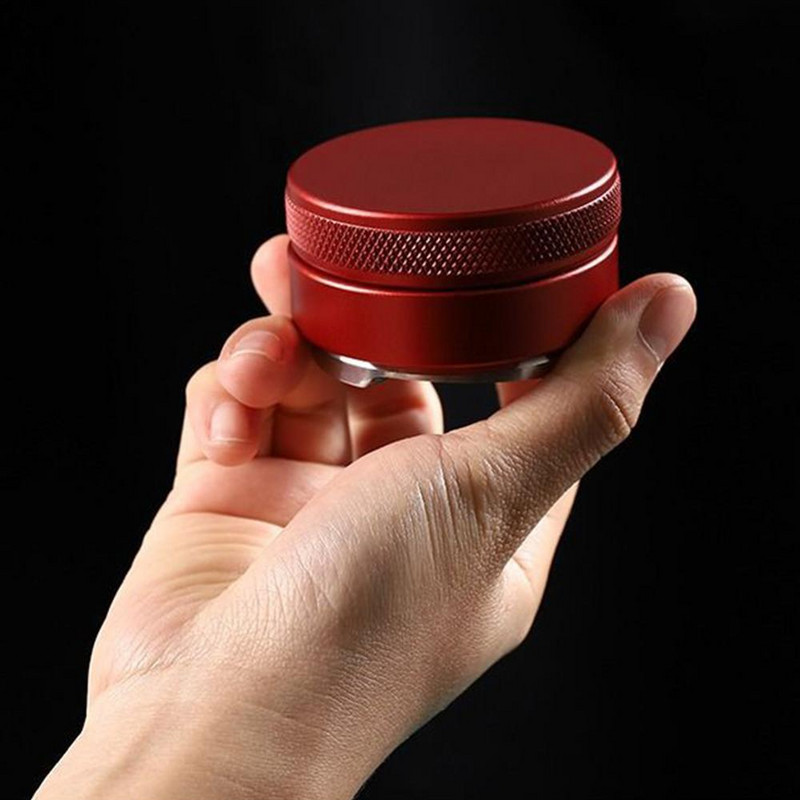 51 mm 304 oțel inoxidabil cafea tamper bază corp clar Barista espresso cafea cafea pudră ciocan