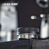 Kávé Tamper Espresso Szabotázs 51mm 53mm 58mm Kávéelosztó Barista Elosztó Eszközök Rozsdamentes acél talp Ultra vékony