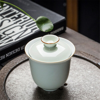6 бр./компл. Китайски кунгфу чайник Gaiwan Чайник Чаши с пътна чанта Справедлива чаша Комплекти за чай Преносим сервиз за чай за пътуване Подаръци за напитки