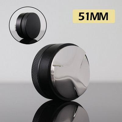 51MM/53MM/58MM állítható kávéelosztó 304 Rozsdamentes acél Kávé Tamper Kávépor Kalapács Kávétartozékok Barista