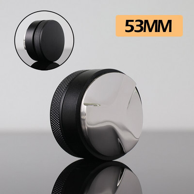 51MM/53MM/58MM állítható kávéelosztó 304 Rozsdamentes acél Kávé Tamper Kávépor Kalapács Kávétartozékok Barista