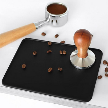 Αντιολισθητικό μαξιλάρι καφέ εσπρέσο για τάμπερ καφέ σιλικόνης σιλικόνης Εργαλείο Barista Εύκολο καθάρισμα για καφετέρια στο σπίτι