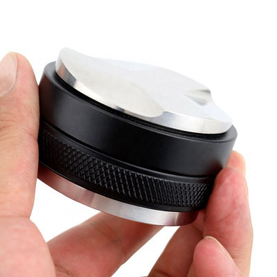 Reguleeritav 304 roostevabast terasest kohvijaotur espresso tamper 51/53/58 mm, saadaval enamiku portafiltrite jaoks