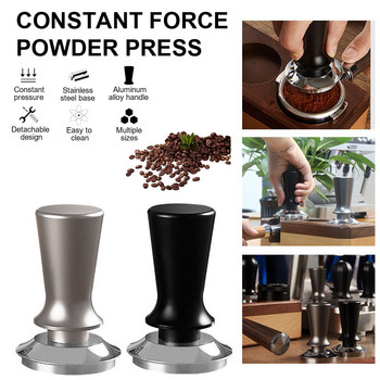 Βαθμονομημένο Coffee Tamper 51mm/53mm/58mm 30lb Calibrated With Spring Loaded Food Grade inox Base for Barista Espresso