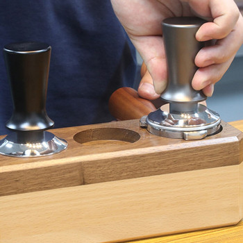 Βαθμονομημένο Coffee Tamper 51mm/53mm/58mm 30lb Calibrated With Spring Loaded Food Grade inox Base for Barista Espresso