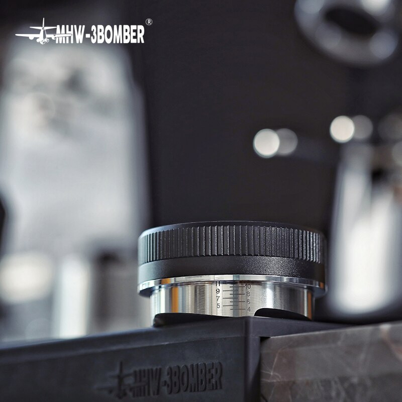 Tamper cafea Tamper espresso 51mm 53mm 58mm Distribuitor cafea Barista Instrumente de distribuție Baza din oțel inoxidabil Ultra-subțire