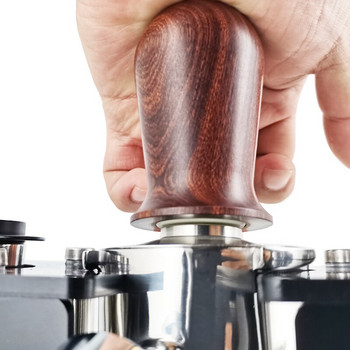 51 mm 58 mm Tampers Чук Coffeeware Portafilter Аксесоари за кафе Coffee Tamper Еластичност от неръждаема стомана Регулируемо налягане
