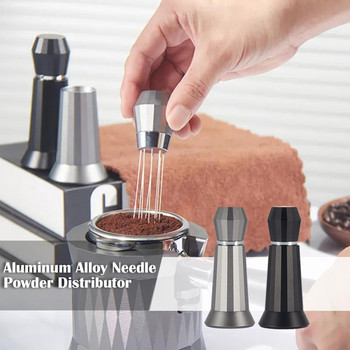 Μπλέντερ Espresso Μεταλλικό Εργαλείο Αυτοευθυγράμμισης Βάση Καφετιέρα Pine Black Πανί Καφέ σε σκόνη Βελόνα σε σκόνη X0C4