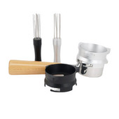 54 mm-es kávépor-befogadó adagológyűrű, forgatható alumíniumötvözet hurok Breville 8-as sorozatú kávégépekhez, tölcsérek tartozékai