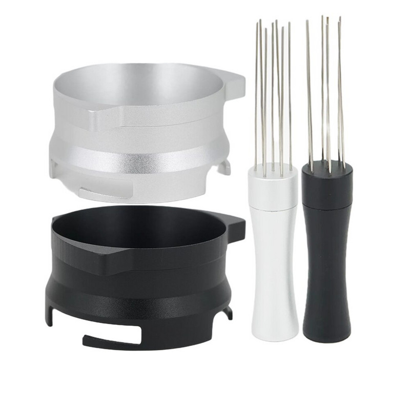 54 mm-es kávépor-befogadó adagológyűrű, forgatható alumíniumötvözet hurok Breville 8-as sorozatú kávégépekhez, tölcsérek tartozékai