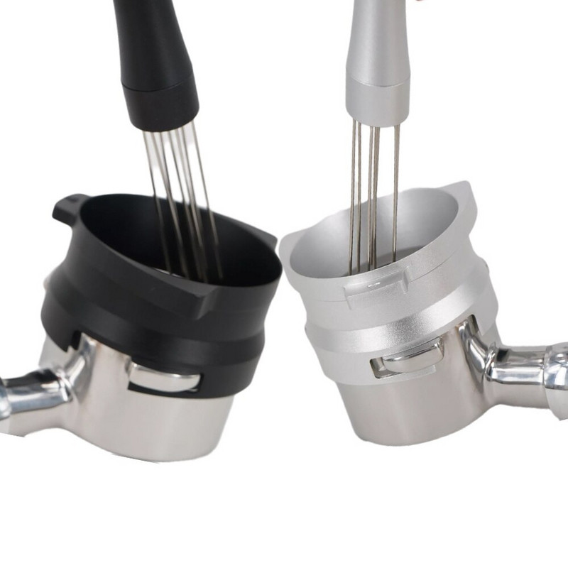 54 mm-es kávépor-befogadó adagológyűrű, forgatható alumíniumötvözet hurok Breville 8-as sorozatú kávégépekhez, tölcsérek tartozékai