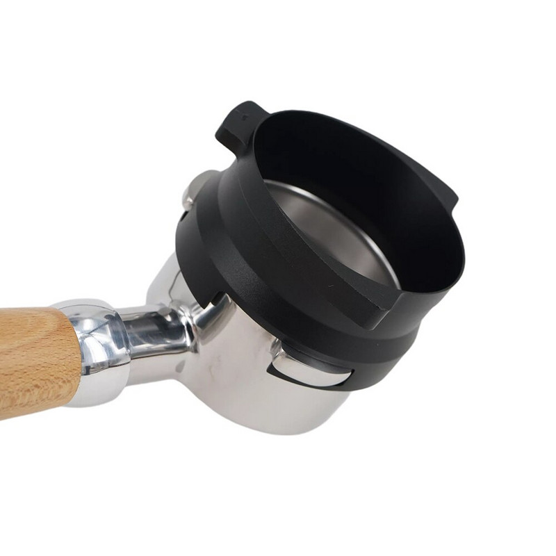 54 mm-es kávépor-befogadó adagológyűrű, forgatható alumíniumötvözet hurok Breville 8-as sorozatú kávégépekhez, tölcsérek tartozékai