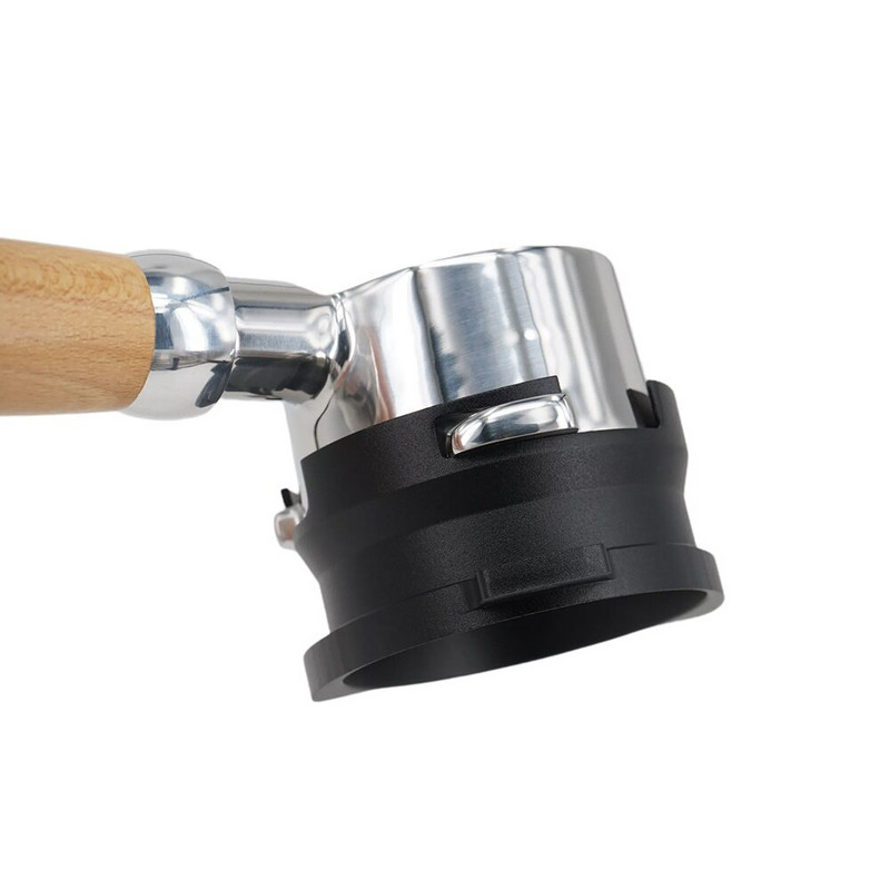 54 mm-es kávépor-befogadó adagológyűrű, forgatható alumíniumötvözet hurok Breville 8-as sorozatú kávégépekhez, tölcsérek tartozékai