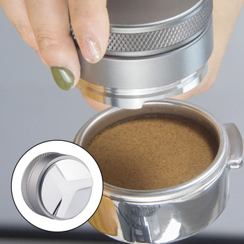 Професионален разпределител на кафе от цинкова сплав Чук за прах Регулируеми ръчни инструменти за набиване