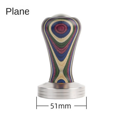 Színek Espresso Tamper 304 Rozsdamentes Acél Espresso Kávé Tamper Macaroon 51/53/58mm Általános Kávéprés Kávétartozékok