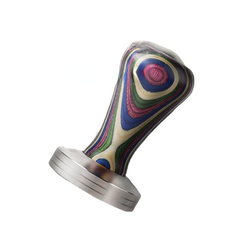 Színek Espresso Tamper 304 Rozsdamentes Acél Espresso Kávé Tamper Macaroon 51/53/58mm Általános Kávéprés Kávétartozékok