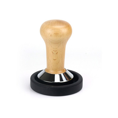 51/58 mm-es fa nyelű kávé szabotázs eszpresszó por lapos daráló eszpresszó prés kalapács kávé szabotázs Barista eszköz