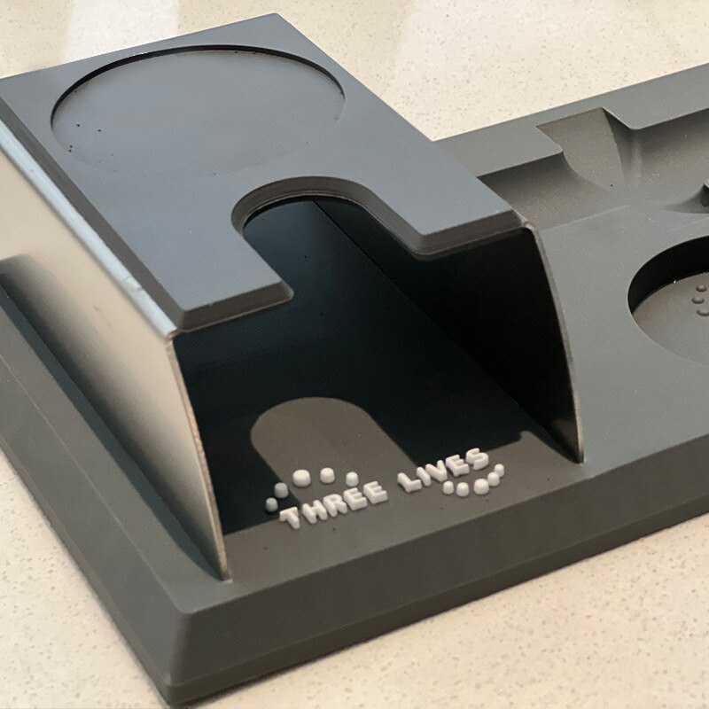 51 mm//58 mm-es kávépréstartó kávépor-alap csúszásgátló porkalapács párna konyhai bárhoz Barista kávétartozékok