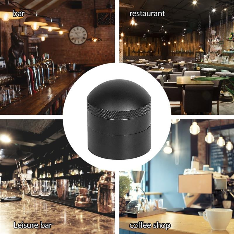 Distribuitor de cafea Nivel manual de cafea Instrument de distribuție de espresso din metal Ac de distribuire a pulberii pentru cafenea bar, 58 mm