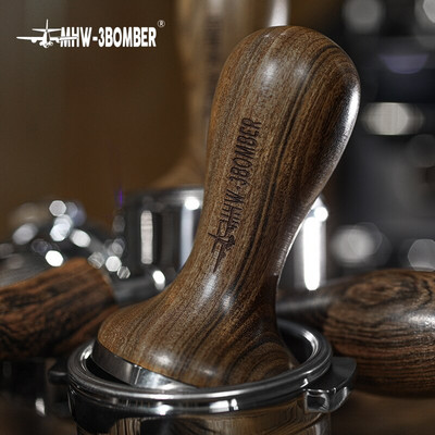 Трамбовка за кафе 58mm Espresso Tamper Fit 58mm Portafilter Основа от неръждаема стомана Преса за кафе Barista Tamping Tools Espresso Tamping