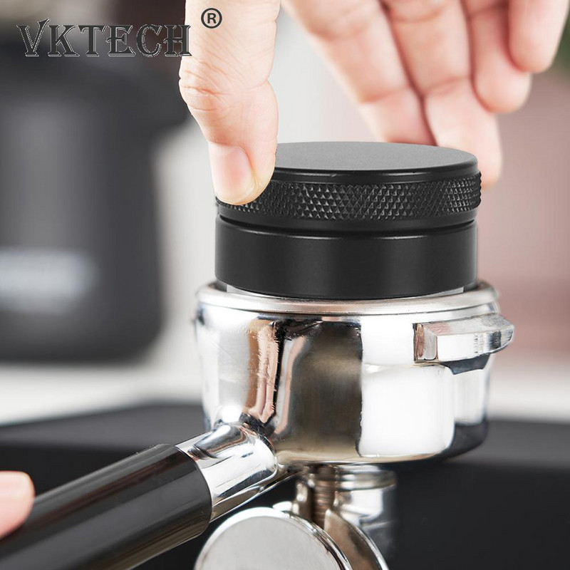 Coffee Tamper 304 rozsdamentes acél kávéelosztó 51/53/58mm portafilter kávéporkalapács kávétartozékokhoz
