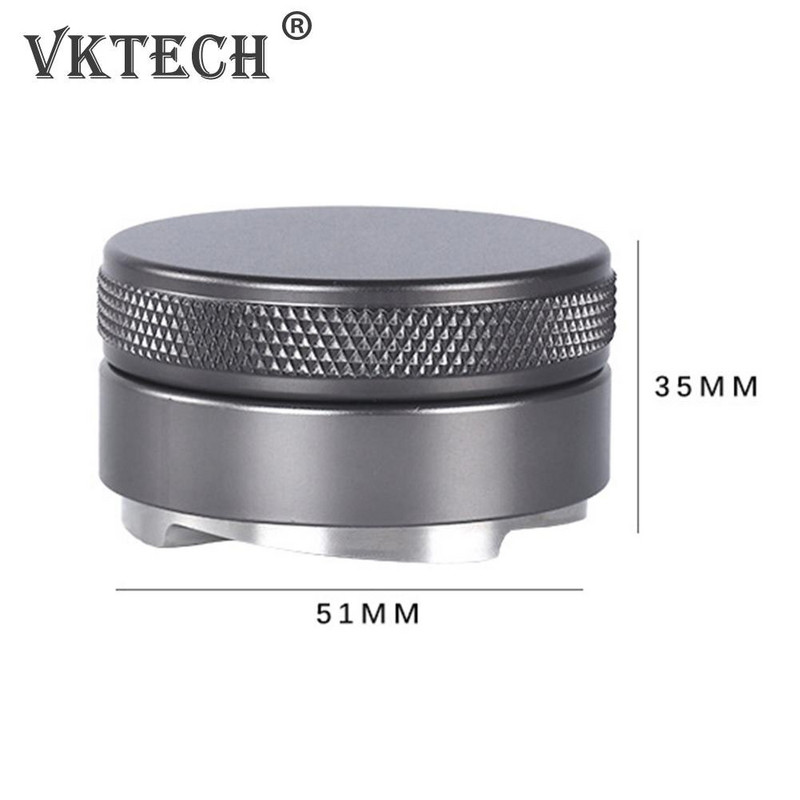 Coffee Tamper 304 rozsdamentes acél kávéelosztó 51/53/58mm portafilter kávéporkalapács kávétartozékokhoz