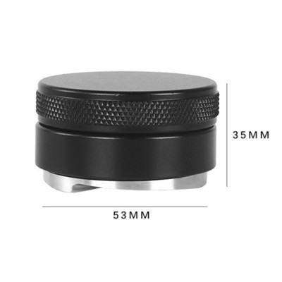 1 db Coffee Tamper 304 rozsdamentes acél kávéelosztó 51/53/58mm portafilter kávéporkalapács kávétartozékokhoz