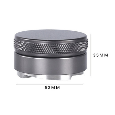 1 db Coffee Tamper 304 rozsdamentes acél kávéelosztó 51/53/58mm portafilter kávéporkalapács kávétartozékokhoz