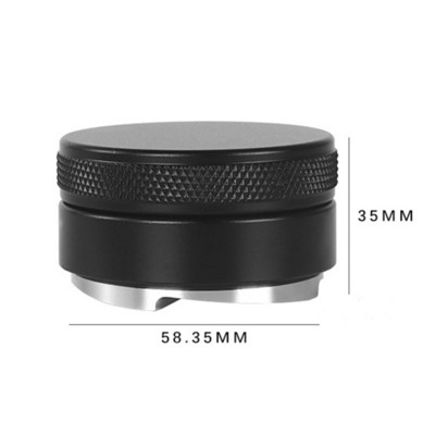 1 db Coffee Tamper 304 rozsdamentes acél kávéelosztó 51/53/58mm portafilter kávéporkalapács kávétartozékokhoz