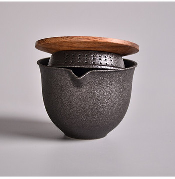 Безплатна доставка Kung Fu Tea Cup керамични чайници gaiwan чаши за чай китайски прибори за чай преносими пътни комплекти за чай с пътна чанта