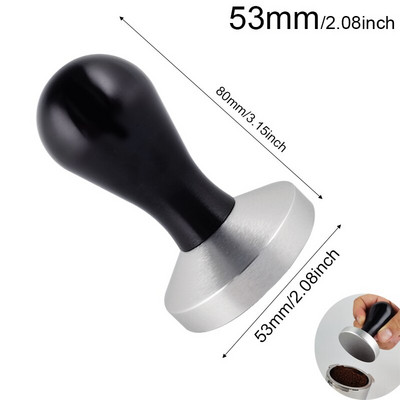 51 mm-es 53 mm-es 58 mm-es szabotázsporkalapács présfogantyús kávéelosztó kávé- és eszpresszószőnyeg kávé szabotázsgéphez