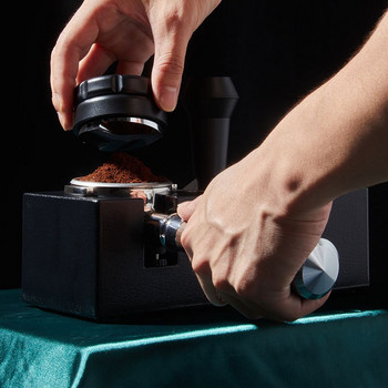58 мм дистрибутор за еспресо Пиедестал Кафе Тампер Портафилтър Стойка Поддържаща Основа Поставка Държач за филтър за кафе Ъгъл Инструменти за бариста