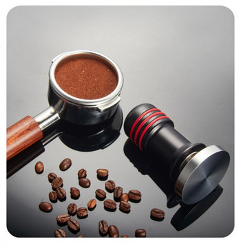 51/ 53/58mm Coffee Tamper Powder Hammer από ανοξείδωτο ατσάλι Διανομέας καφέ ελατηρίου Barista Εσπρέσσο Μύλος Καφέ