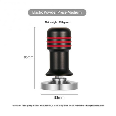 51/53/58mm Kávé Tamper Porkalapács Rozsdamentes Acél Rugós Kávéelosztó Barista Espresso Készítő Daráló Kávéedény