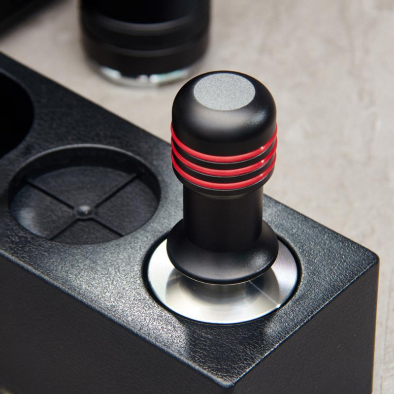 51/53/58mm Kávé Tamper Porkalapács Rozsdamentes Acél Rugós Kávéelosztó Barista Espresso Készítő Daráló Kávéedény