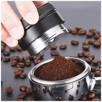 Разпределител за кафе Tamper 36-42,5 mm Регулируем нивелир Чук за пудра за Portafilter Оборудване за съдове за кафе Barista