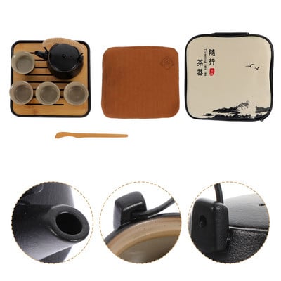 1 készlet teáskészlet, teástálalás kínai stílusú teáskészlet, porcelán teáskanna étteremhez, szálloda konyhájához