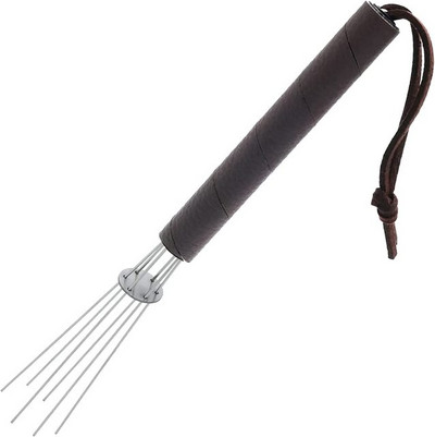 Mješalica za espresso kavu Tamper WDT Alat za distribuciju Kožna ručka Uzica Tip igle Alati za distribuciju kave Nehrđajući čelik