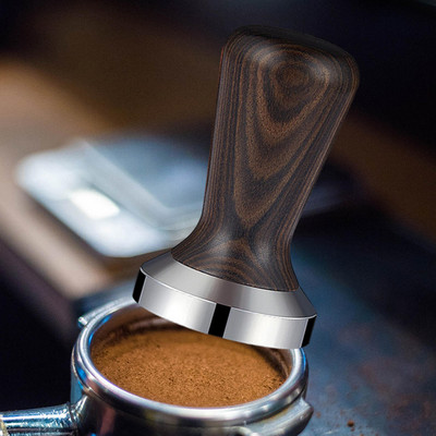 Premium Coffee Tamper Distribute Flat Base Powder Hammer Barista Tools