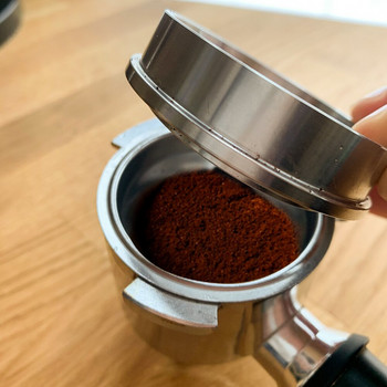 51/53/57,5/58/58,35 mm Пръстен за дозиране на кафе Espresso Barista Tool Инструмент за кафе от неръждаема стомана Филтър за кафе Tampers