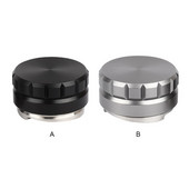 Kávészabotázs állítható magasságú csúszásgátló 304 rozsdamentes acél porkalapács hordozható elosztó szintező fekete