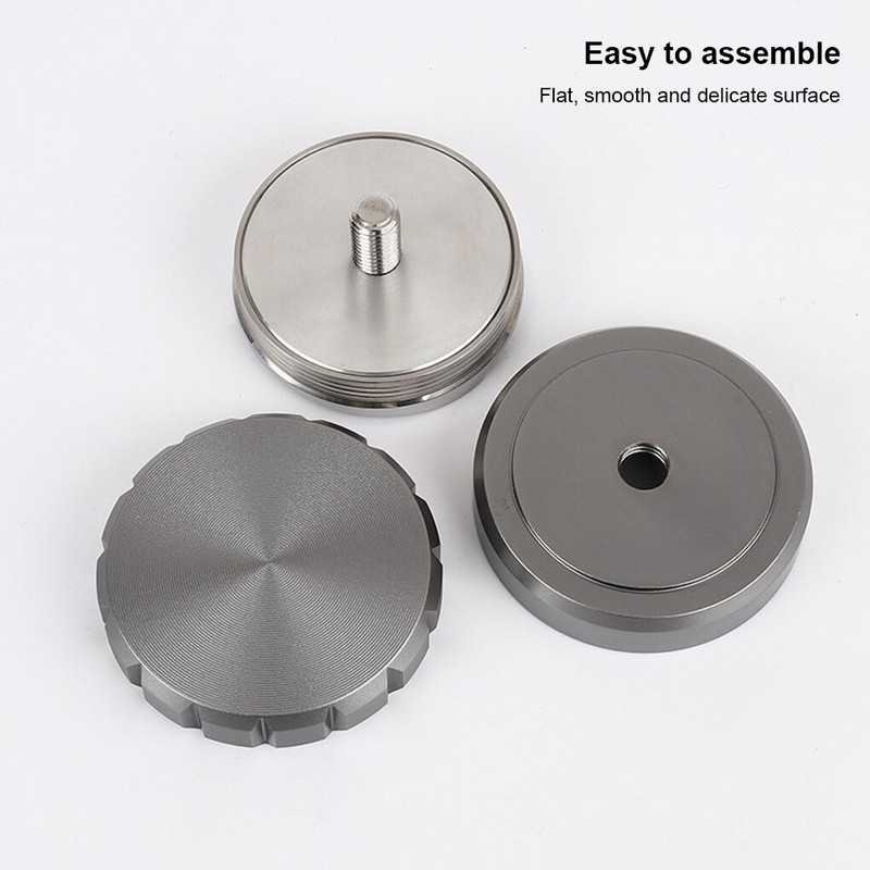 Kávészabotázs állítható magasságú csúszásgátló 304 rozsdamentes acél porkalapács hordozható elosztó szintező fekete