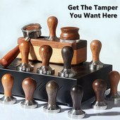 51/53/58 mm Muti vrste Čvrsti drveni nabijač za kavu Espresso Distributer Dodaci za kafiće Alati za bariste