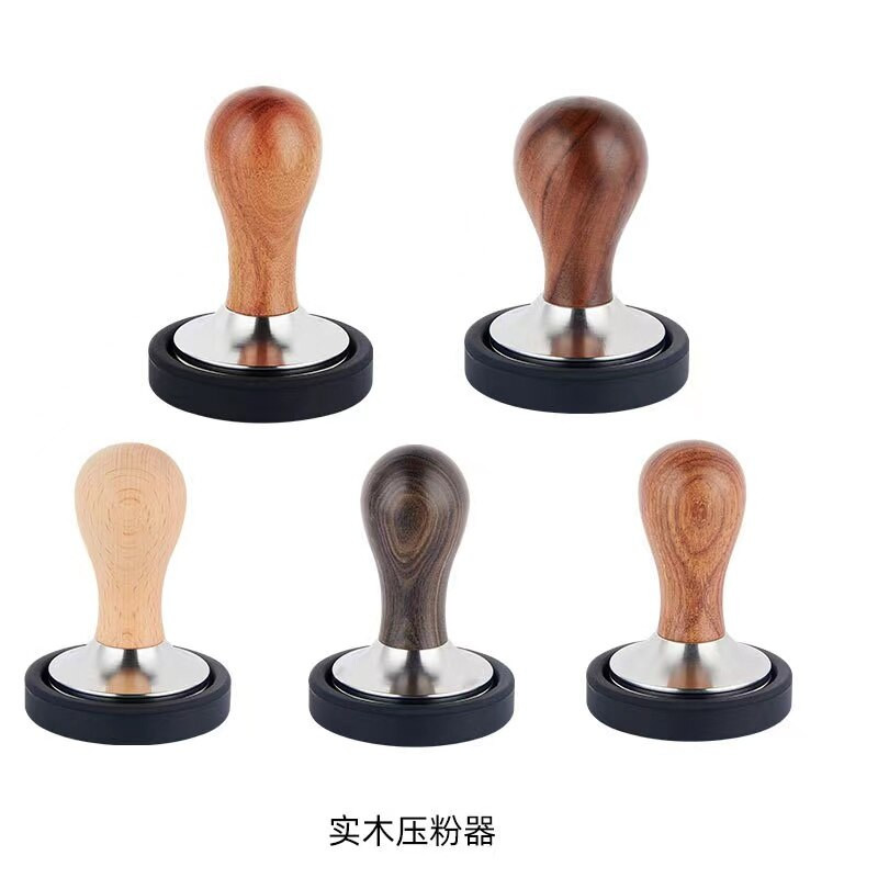 51/53/58 mm Muti vrste Čvrsti drveni nabijač za kavu Espresso Distributer Dodaci za kafiće Alati za bariste