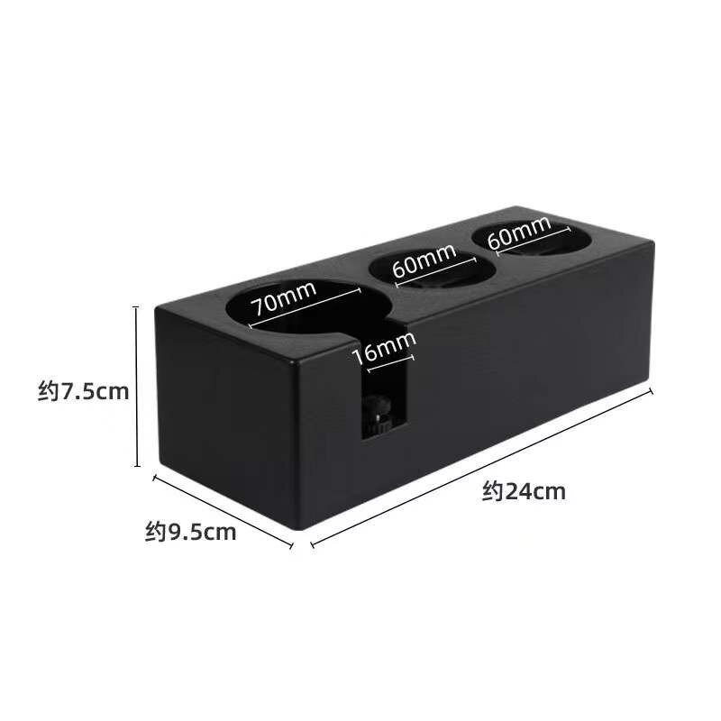 58 mm espreso skirstytuvo kavos tamperis Portafiltro stovo atrama Kavos filtro laikiklio kampas Barista įrankiai