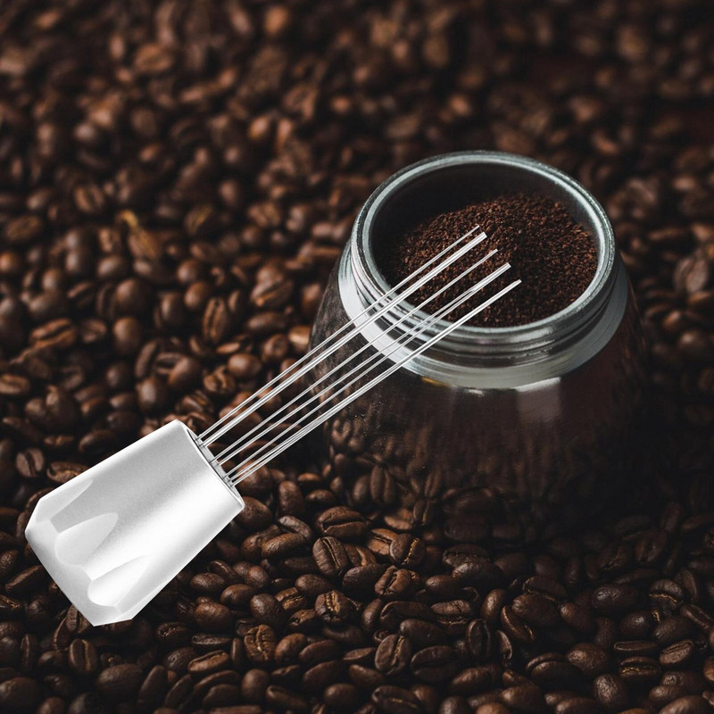 WDT Tool Espresso kávékeverő Professzionális Barista tűelosztó WDT eszköz kávéelosztó eszköz tű kávépor