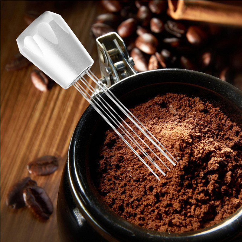 WDT Tool Espresso kávékeverő Professzionális Barista tűelosztó WDT eszköz kávéelosztó eszköz tű kávépor