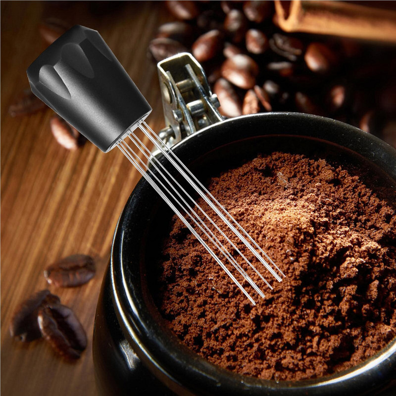 WDT Tool Espresso kávékeverő Professzionális Barista tűelosztó WDT eszköz kávéelosztó eszköz tű kávépor