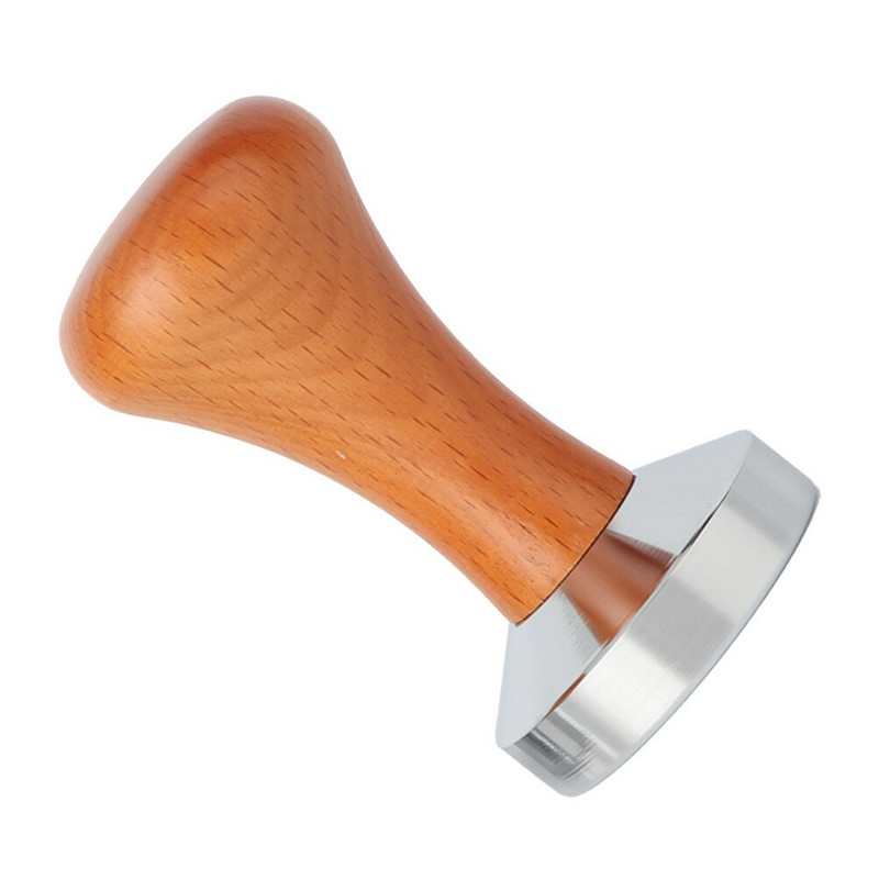 Maner din lemn Tamper de cafea Robust Premium Premium High Grad Profesional Durabil Presator Cafea Tamper pentru birou